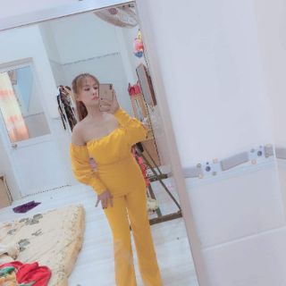 ( ảnh thật + clip )quần loe dáng đẹp