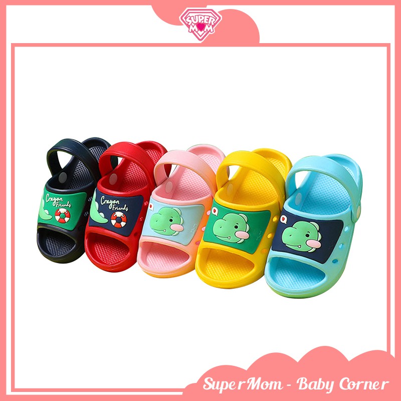 Dép sục hở mũi siêu nhẹ họa tiết hoạt hình dễ thương cho bé - Supermom &amp; Baby Corner