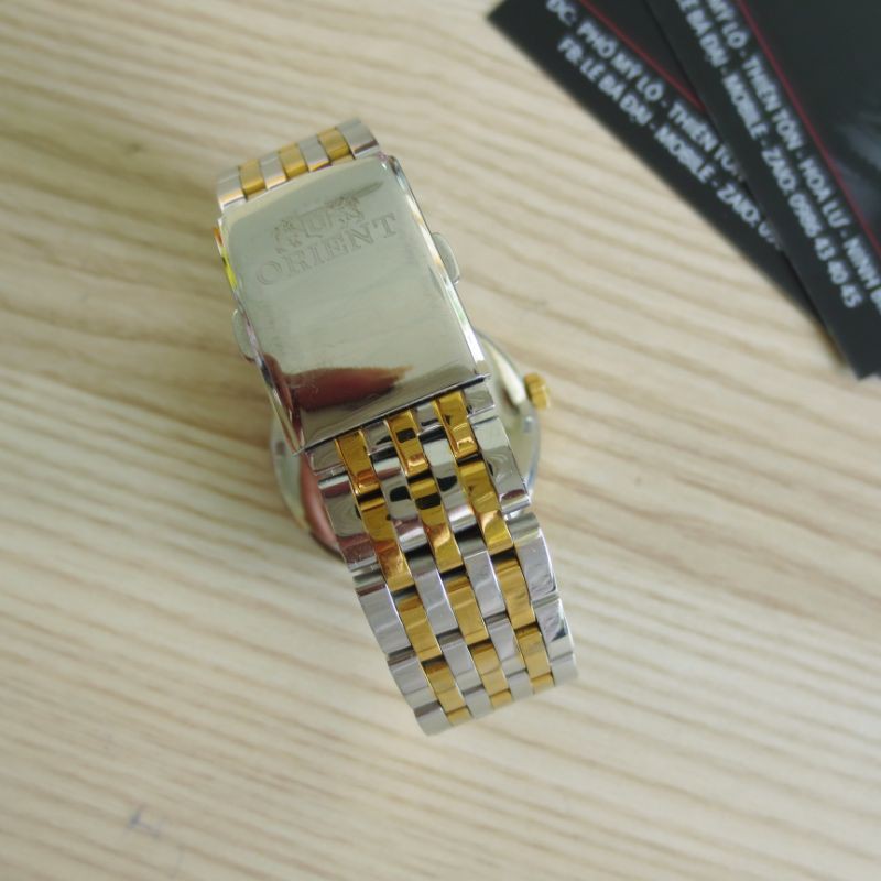 Đồng hồ cơ nam ORIENT nhật bãi xịn Japan - máy cơ tự động lên cót khi đeo