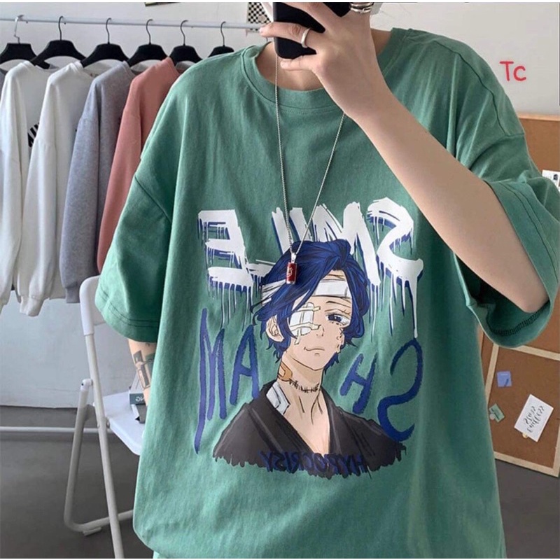 Áo thun tay lỡ cậu bé SHAM TC12