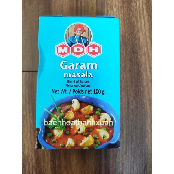 Bột Gia Vị Tổng Hợp Garam Masala MDH Ấn Độ 100Gram