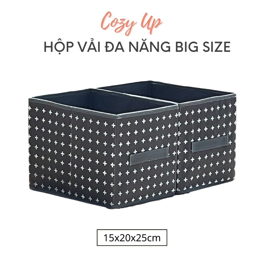 Hộp vải đựng quần áo gấp gọn - FREESHIP- Vải chống thấm nước