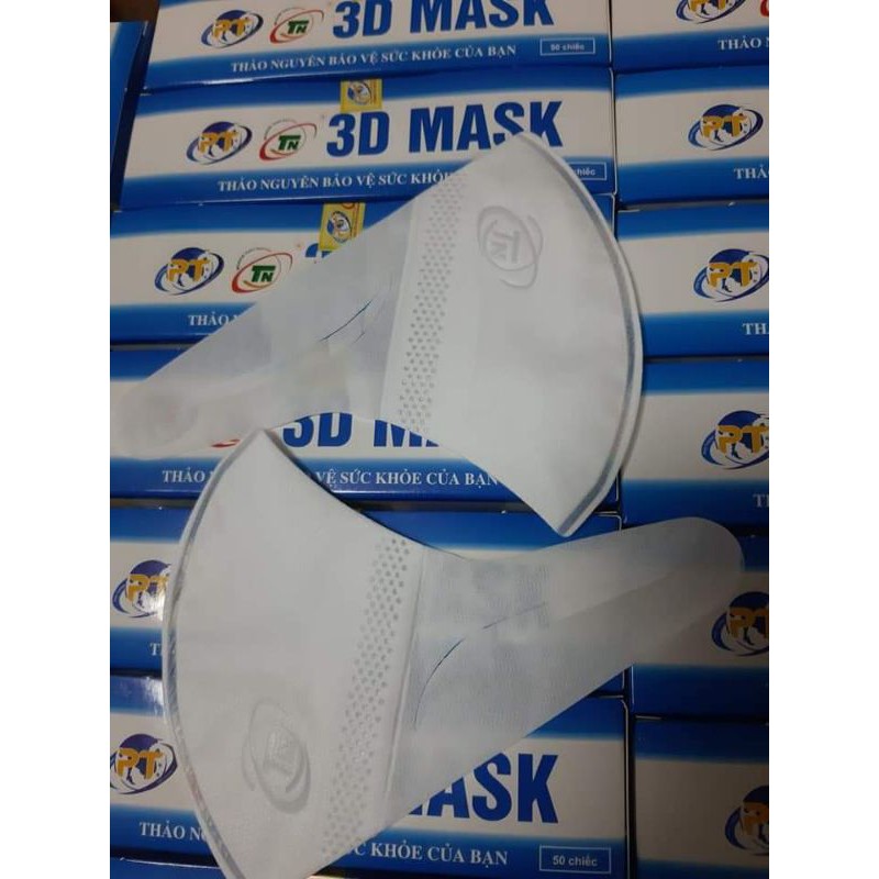 Hộp 50 chiếc khẩu trang 3D Mask cho người lớn