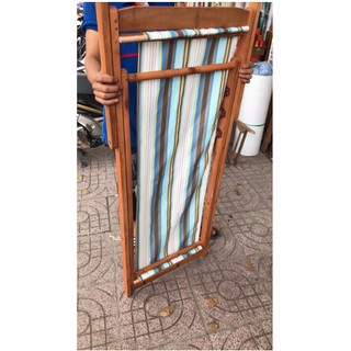 Ghế Võng Nằm Thư Giãn Khung Gỗ
