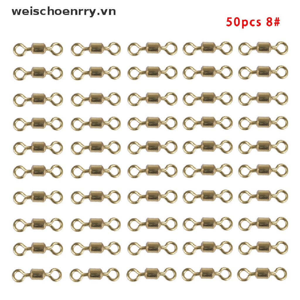 Set 50 / 100 Khuyên Nối Câu Cá Chuyên Dụng Chất Lượng Cao