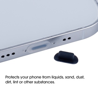 Set 3 Nút Silicon Bịt Cổng Sạc USB Type C Chống Bụi Cho Điện Thoại Android