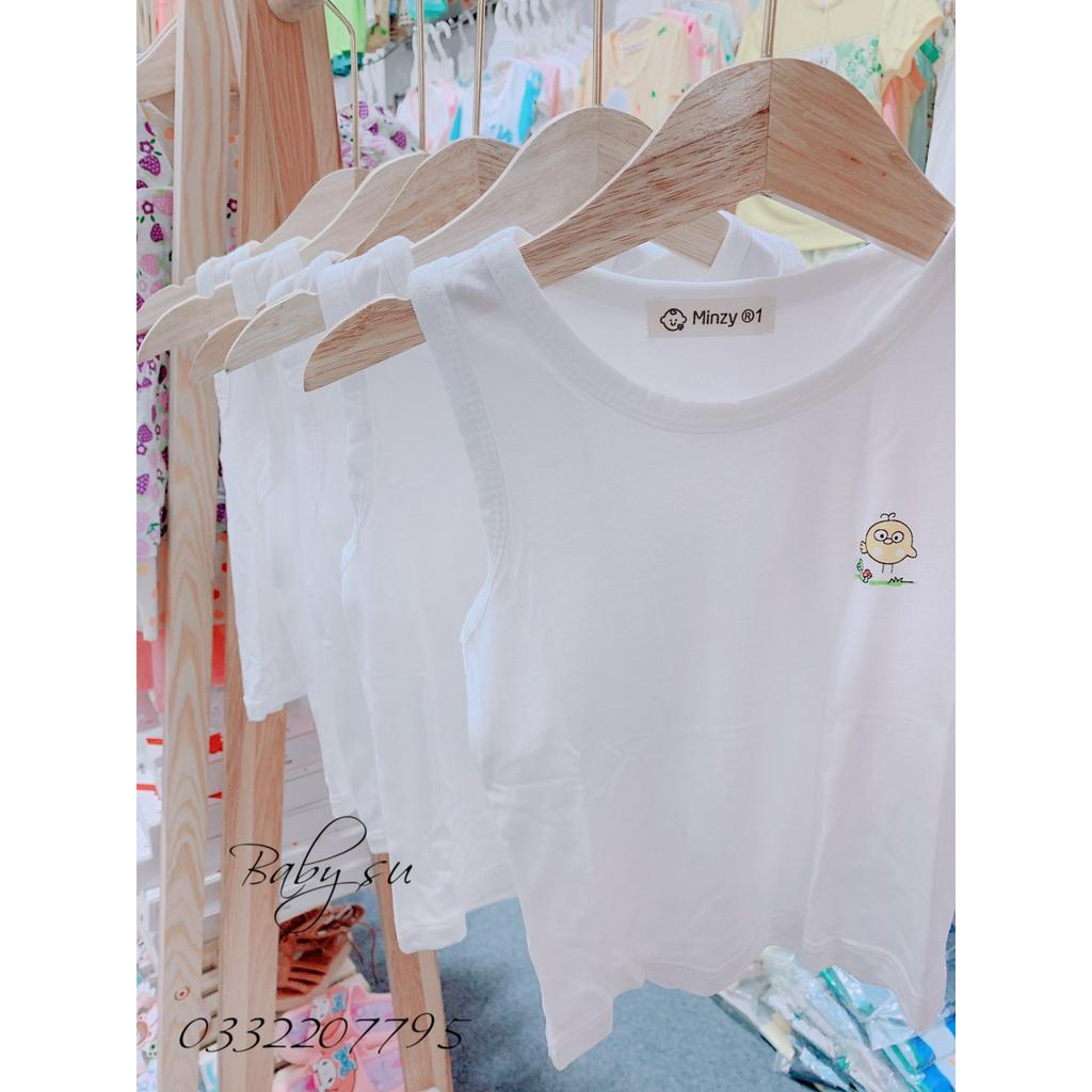 Áo Sát Nách,Ba Lỗ Thun Lạnh Cho Bé Trai,Bé Gái 3-20kg Chất Đẹp, Mềm Mại - Baby Su