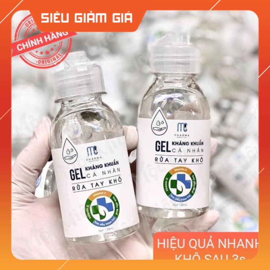 Gel rửa tay kháng khuẩn, gel kháng khuẩn cá nhân, gel rửa tay khô chính hãng