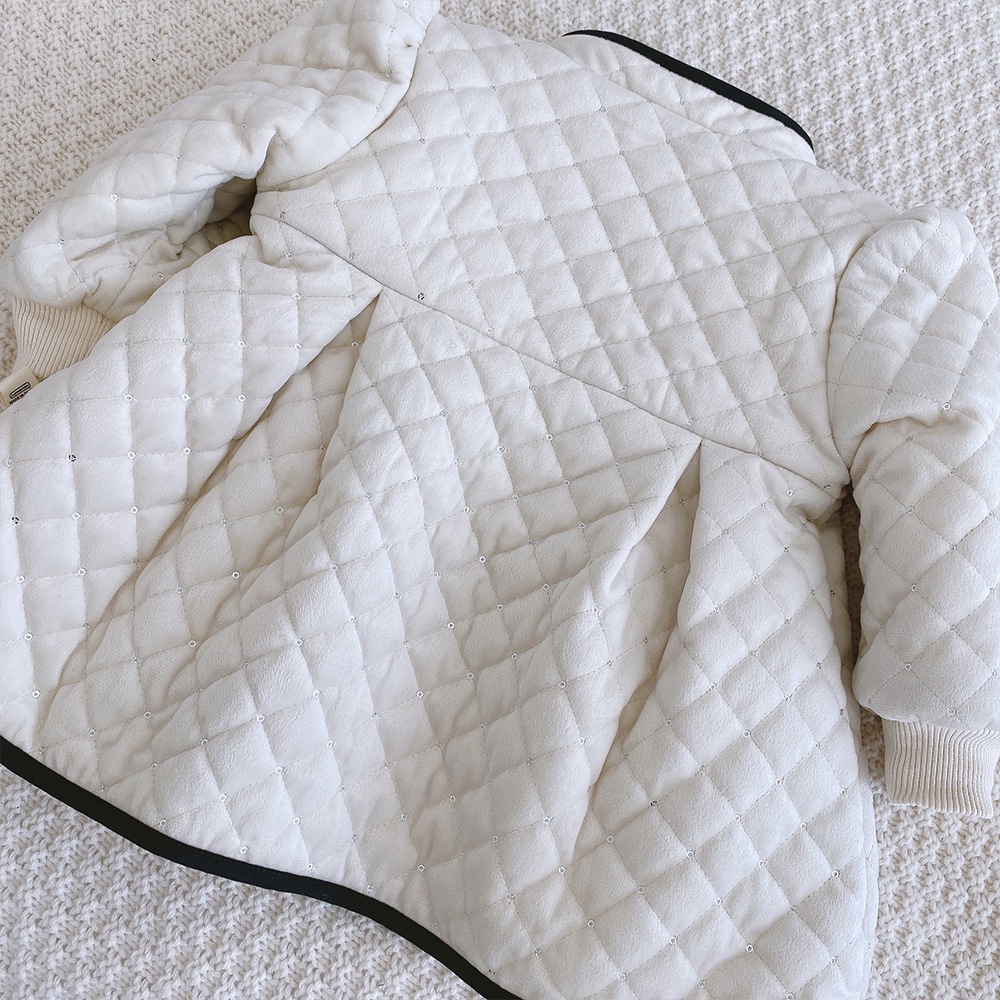 BEAR LEADER Áo Khoác Phao Dày Dặn Ấm Áp Thời Trang Hàn Quốc Cho Bé Gái