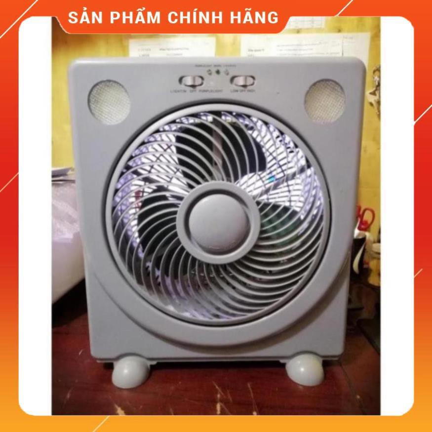 QUẠT TÍCH ĐIỆN (Có thể sạc bằng điện thường, bình ắc qui hoặc dùng pin năng lượng mặt trời)