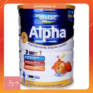 Sữa Dielac Alpha 900g số 1 (0-6 tháng) date 2021