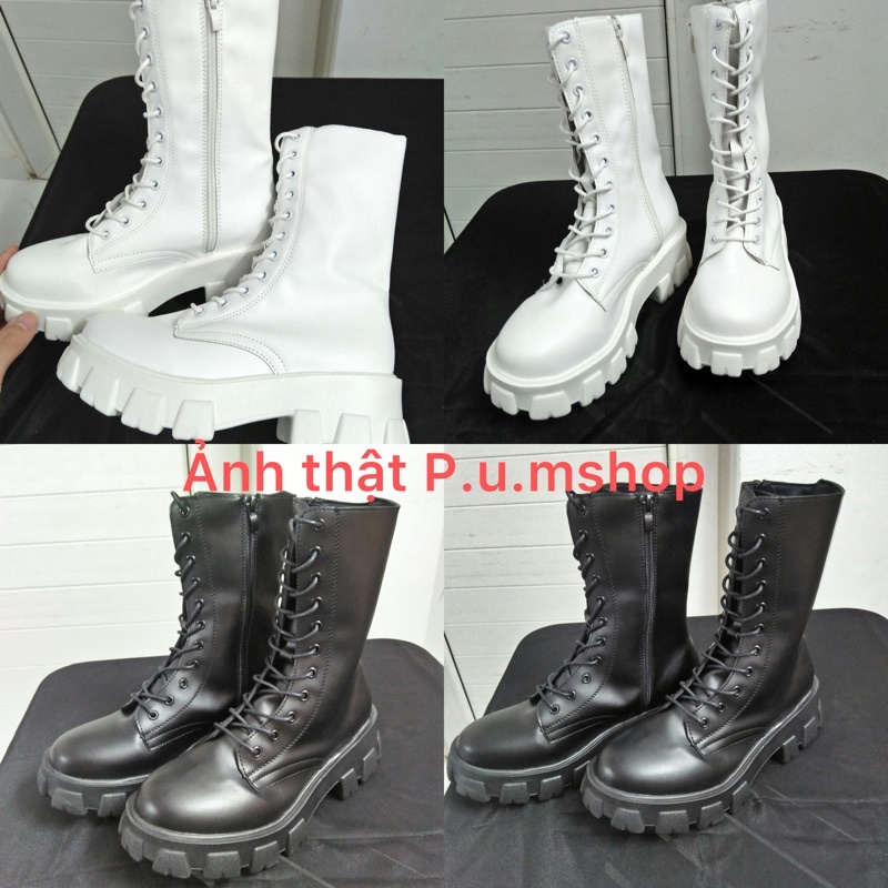 Boots ulzzang B10 đế răng cưa 5.5cm ( sẵn hàng) A6 | BigBuy360 - bigbuy360.vn