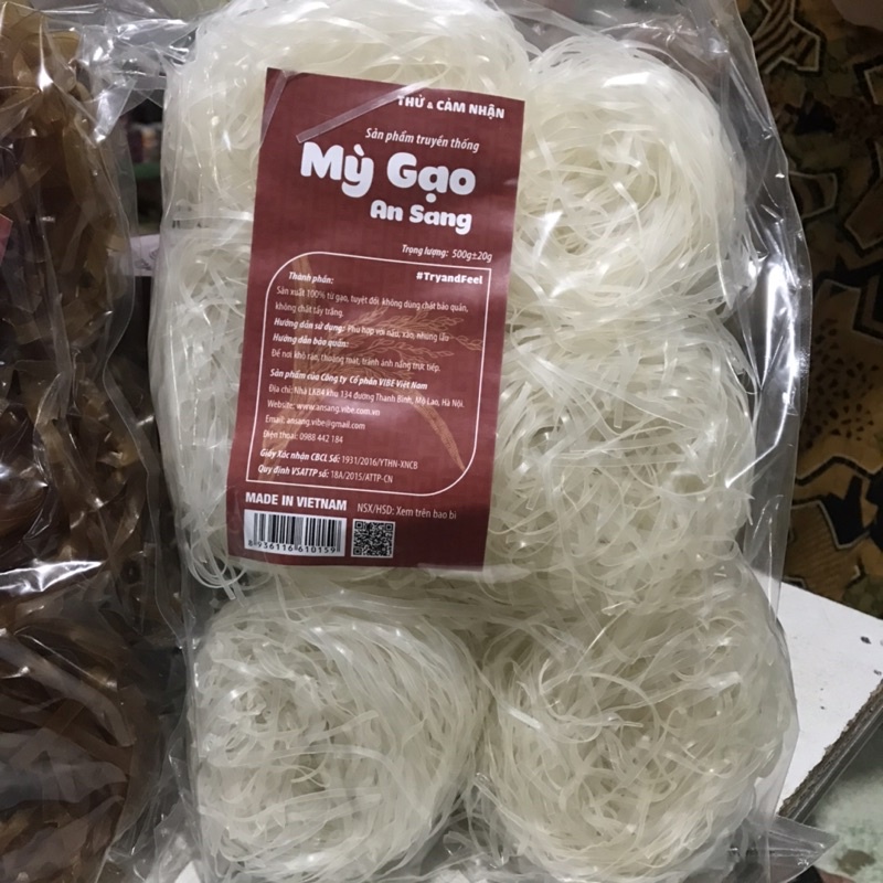 Bánh đa cua Hải Phòng (Gói 500gr)