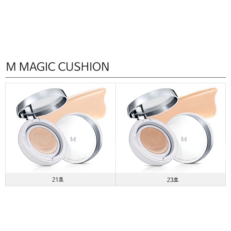Phấn Nước Che Phủ Hoàn Hảo Missha M Magic Cushion SPF50+/PA+++ ( Phiên Bản Mới 2019) | BigBuy360 - bigbuy360.vn