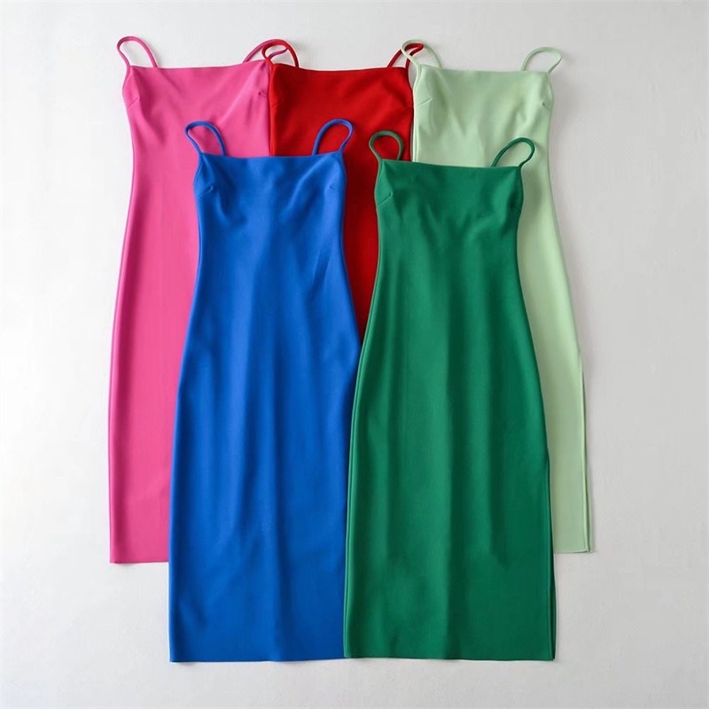 Đầm màu form dài #849 ORDER