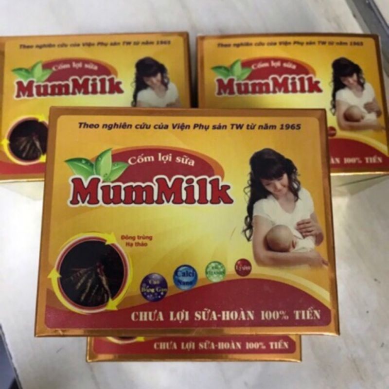 Cốm Lợi Sữa MUMMILK đông trùng hộp 20 gói