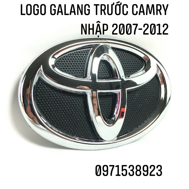 logo ga lăng trước TOYOTA CAMRY NHẬP 2007-2012 xịn toyota oem