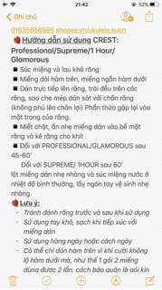 Dán Trắng Răng CREST 14 miếng