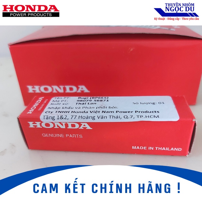 Bugi HONDA, Dùng Cho Động Cơ HONDA, Động Cơ Chạy Thuyền, Xuồng, BP6ES 98079-56871