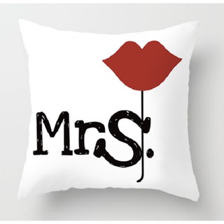 Vỏ gối Mr & Mrs - 2 cái