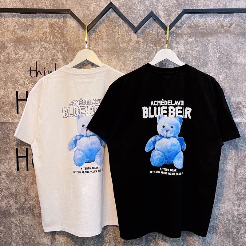 ÁO PHÔNG ADLV BLUE TEDDY BEAR