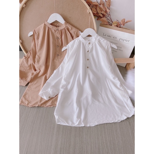 ÁO KHOÉT VAI FOM RỘNG