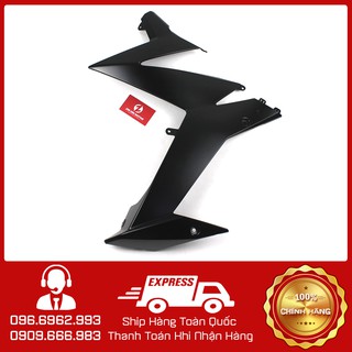 Dán Áo Trước Cánh Gà Bửng Yếm Trái Đen Nhám Satria Fi Raider Fi