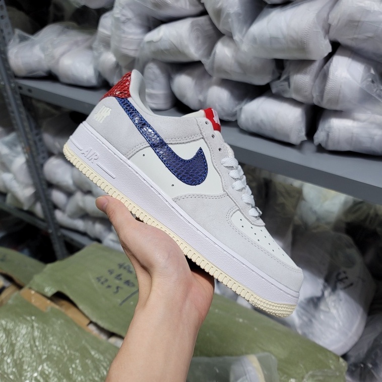 Giày Thể Thao Af1 Air Force 1 Brooklyn - Dây Thừng Bigbang - Navy - Dunk Undefeated Cao Cấp
