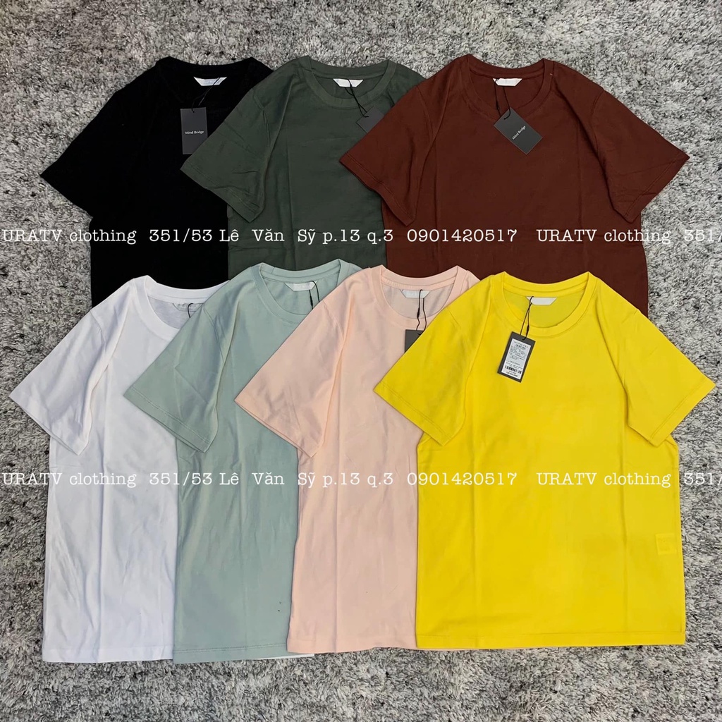 [ẢNH THẬT-CÓ SẴN] Áo thun trơn tay ngắn MB