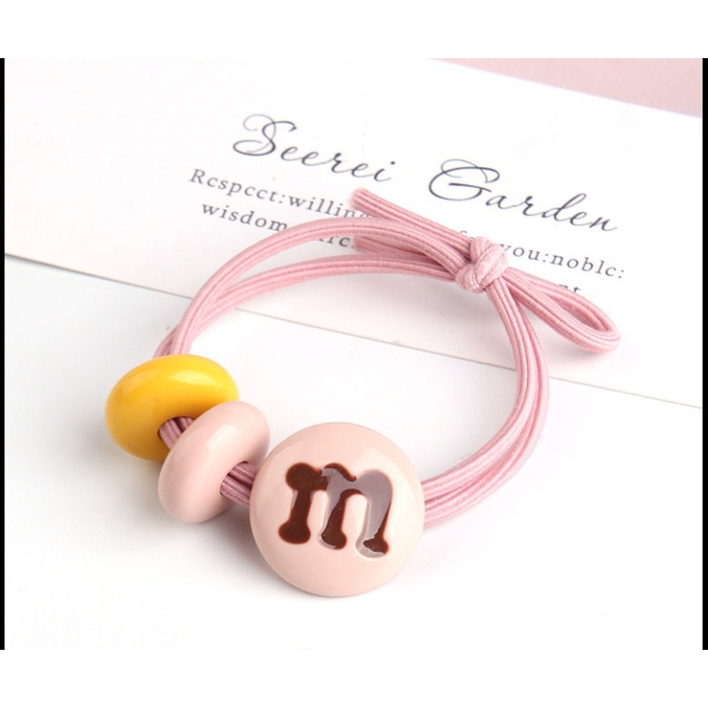 Dây buộc tóc hình chữ M siêu đẹp cho nữ - Duonghieu6789