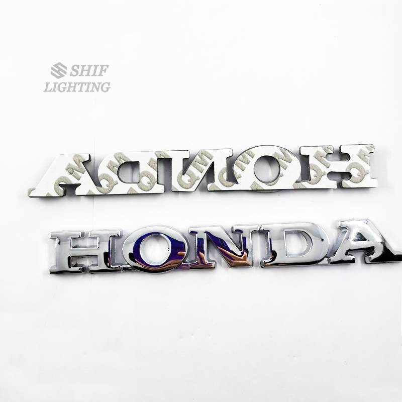 HONDA FENDER 1 Miếng Dán Logo Bằng Kim Loại Cho Xe Honda