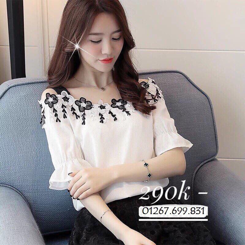 ÁO TAY LOE PHỐI REN