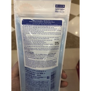 Senka sữa chống nắng