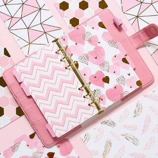 Set 5 tab phân trang cho sổ planner bìa còng