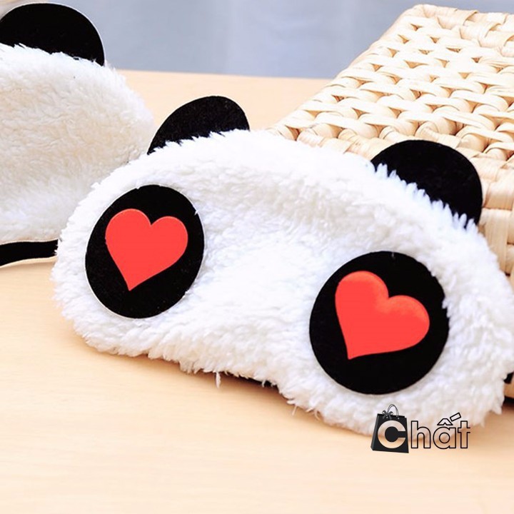 Bịt mắt ngủ hình gấu panda cho du lịch, văn phòng