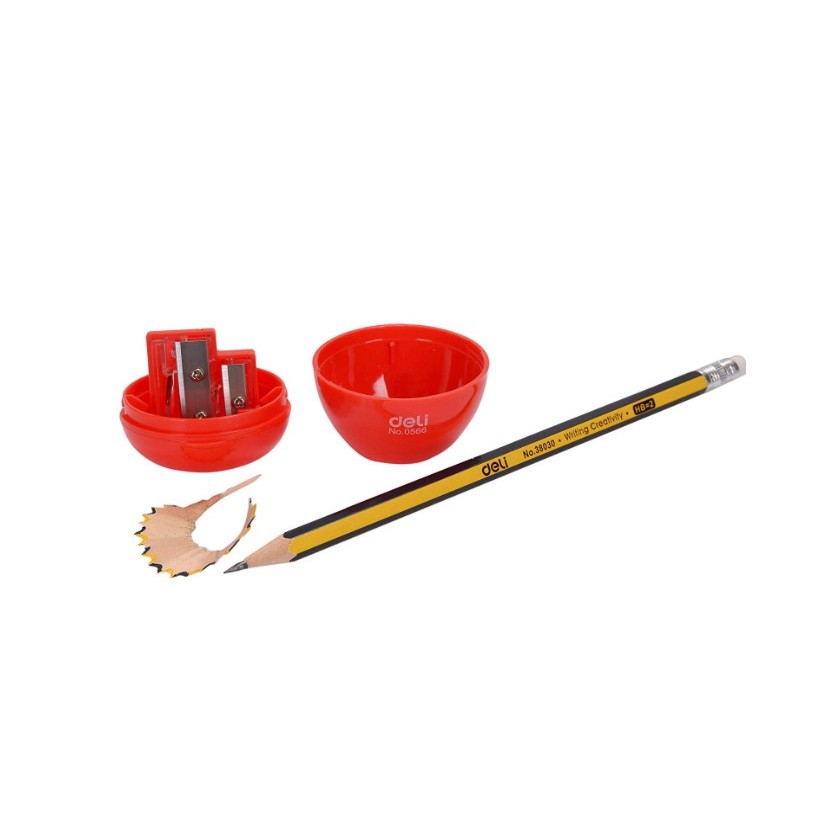 Chuốt Chì Quả Táo (Gọt chì trái táo) Deli - 2 lỗ - E0566