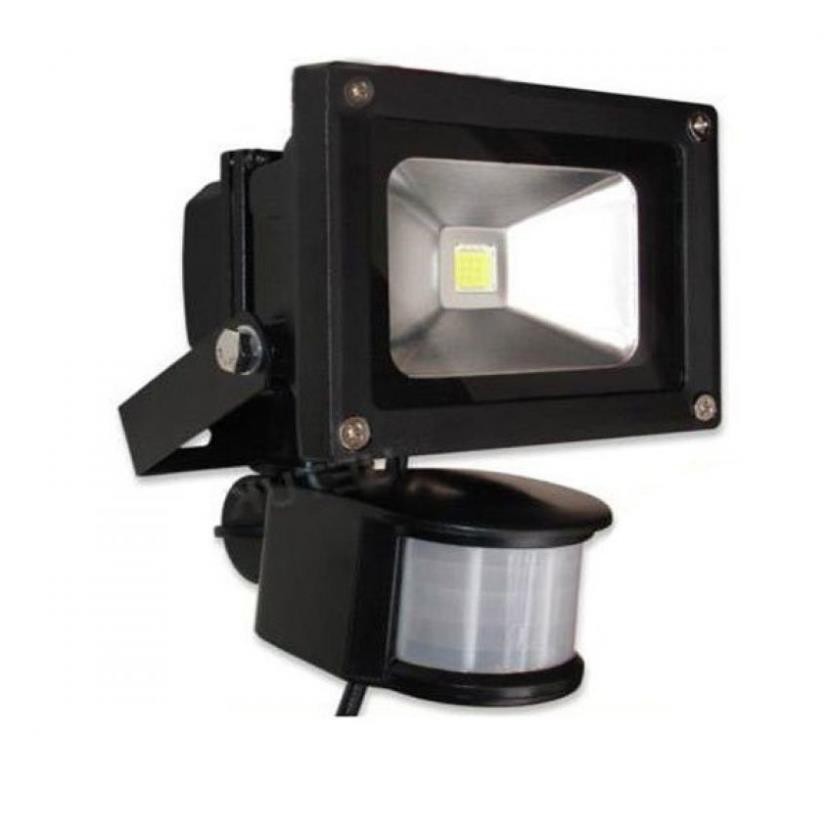 Siêu Sale - đèn cảm ứng hồng ngoại,Đèn Led cảm biến Flood Light công suất 10W -  Bảo hành 1 đổi 1