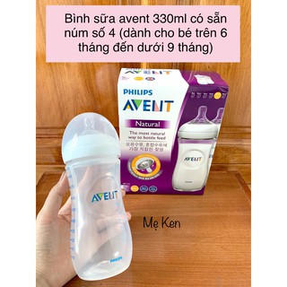 BÌNH SỮA PHILIPS AVENT NATURAL - Mẹ Ken