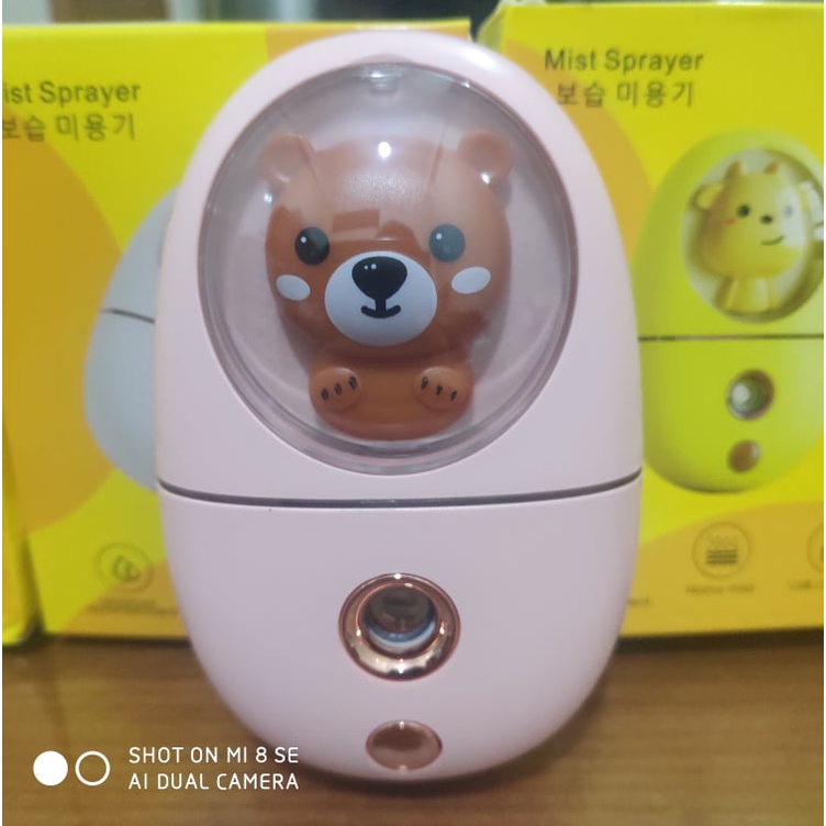 Máy phun sương nano dưỡng ẩm mặt mini cầm tay tiện dụng PS119