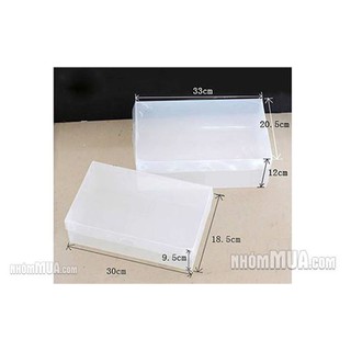 Combo 10 hộp giày trong suốt