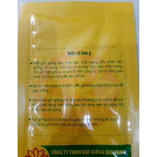 hạt giống cúc họa mi bịch 0,2 gr