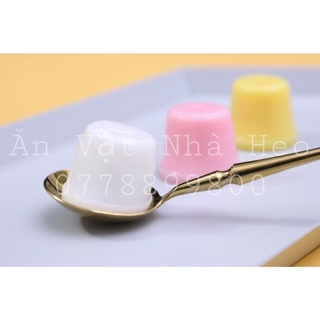 Thạch Pudding Dâu Sữa Chua 600g