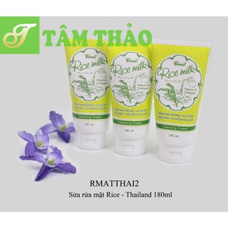 Sửa rửa mặt gạo Thái Lan Civic Rice Milk 180ml  8850722091945