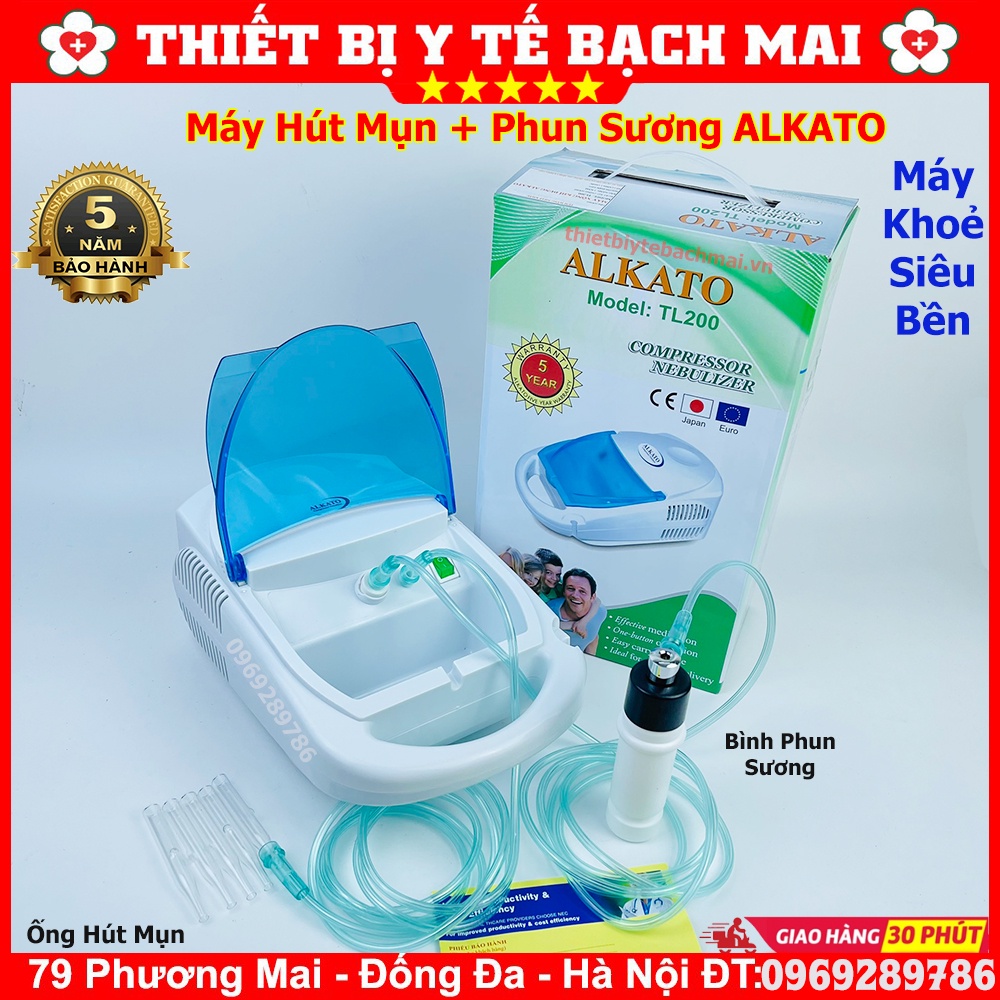 Máy Hút Mụn Phun Sương ALKATO [Chính Hãng, Bảo Hành 05 Năm]