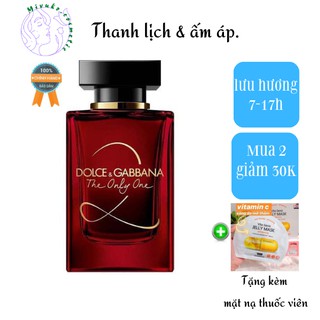 Nước hoa nam dolce $ gabbana the one nước hoa thơm lâu