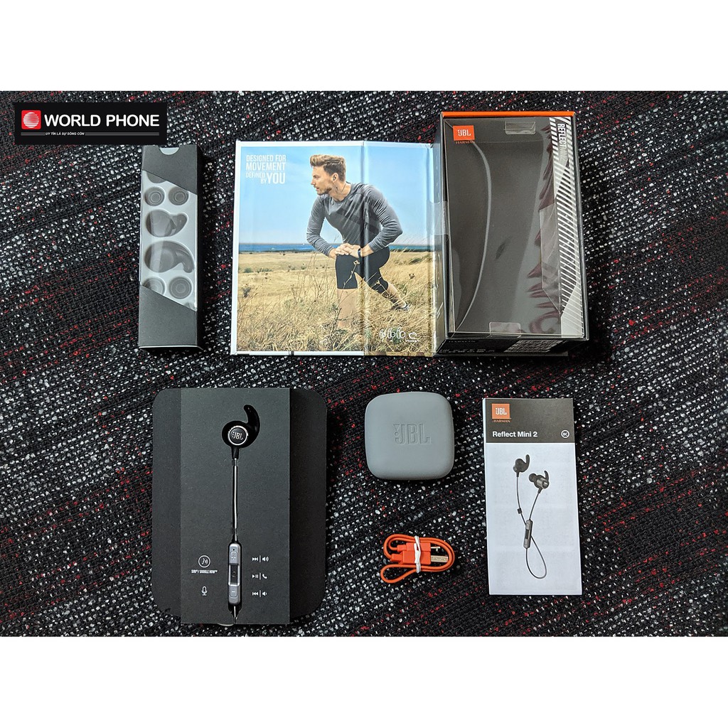 Tai nghe JBL Bluetooth Reflect Contour 2 - Black Sealbox