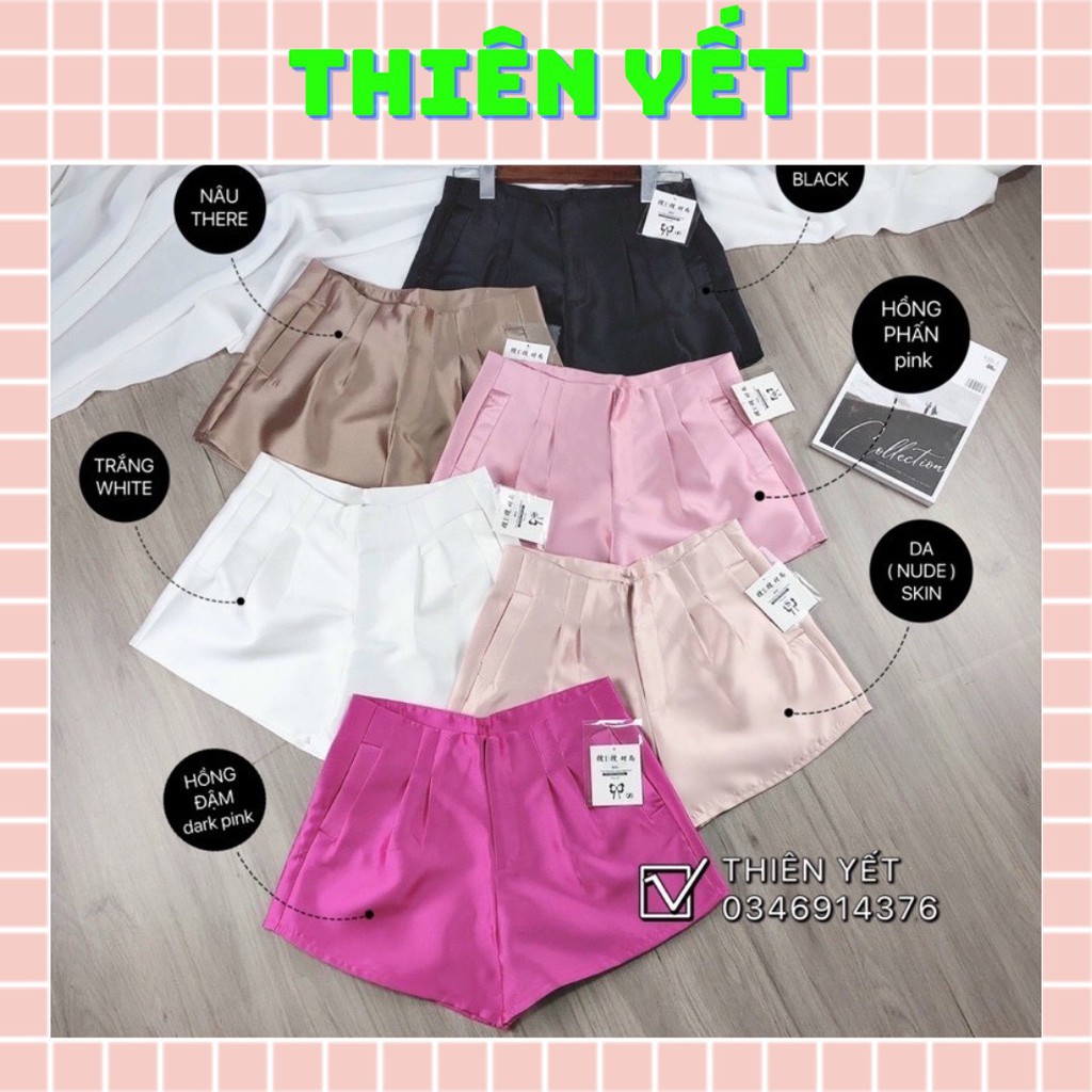 QUẦN ĐÙI TRƠN BÓNG HAI TÚI QUẢNG CHÂU HÌNH THẬT