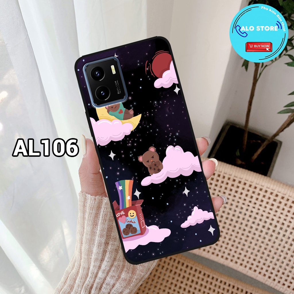 Ốp điện thoại Vivo Y15S - Y15A - Ốp lưng Vivo in hình vũ trụ,ngân hà dễ thương