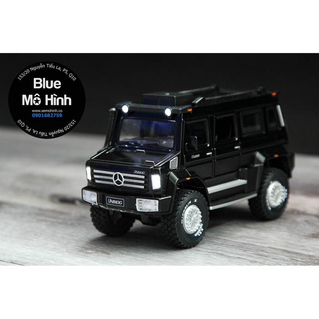 Blue mô hình | Mô hình xe Mercedes Unimog U5000 1:28