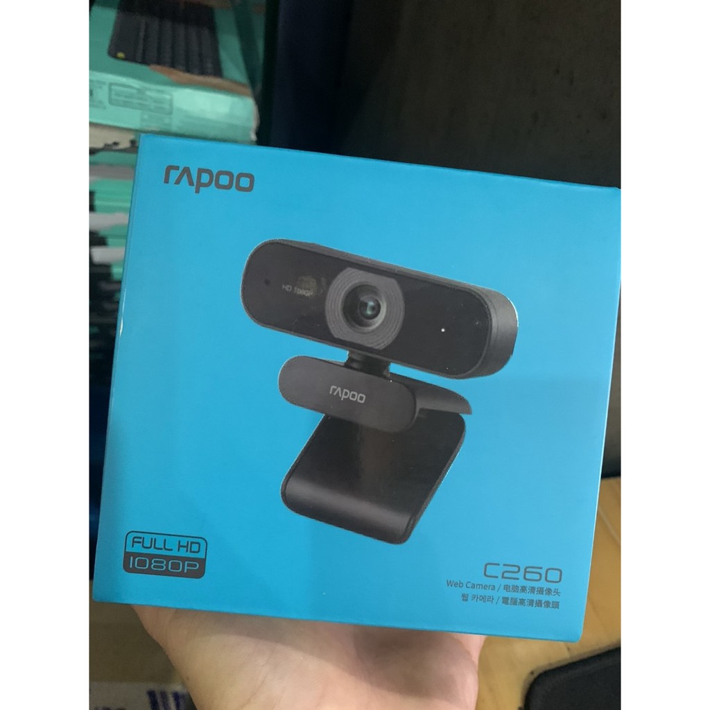 Webcam Rapoo C260 FullHD 1080p - Hàng Chính Hãng | BigBuy360 - bigbuy360.vn